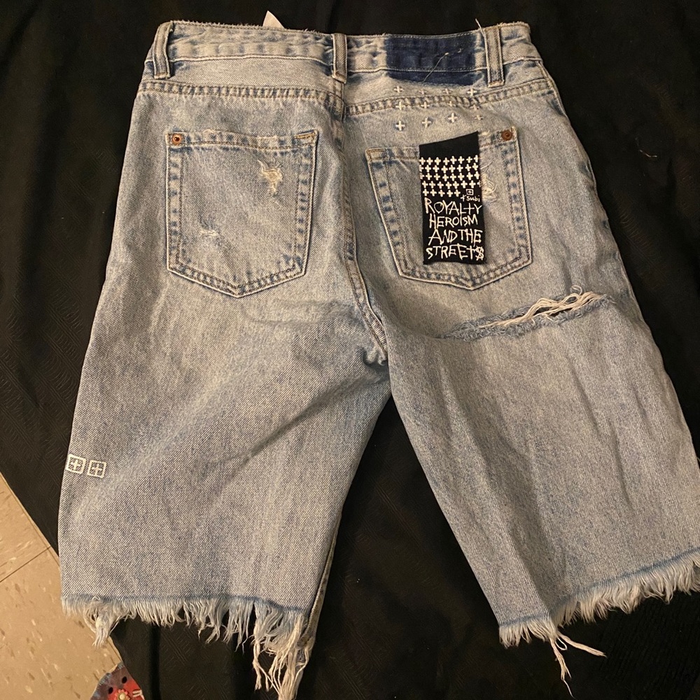 ksubi denim shorts